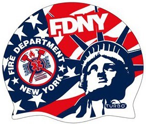 涡轮泳帽 NYFD 纽约消防局 9701732