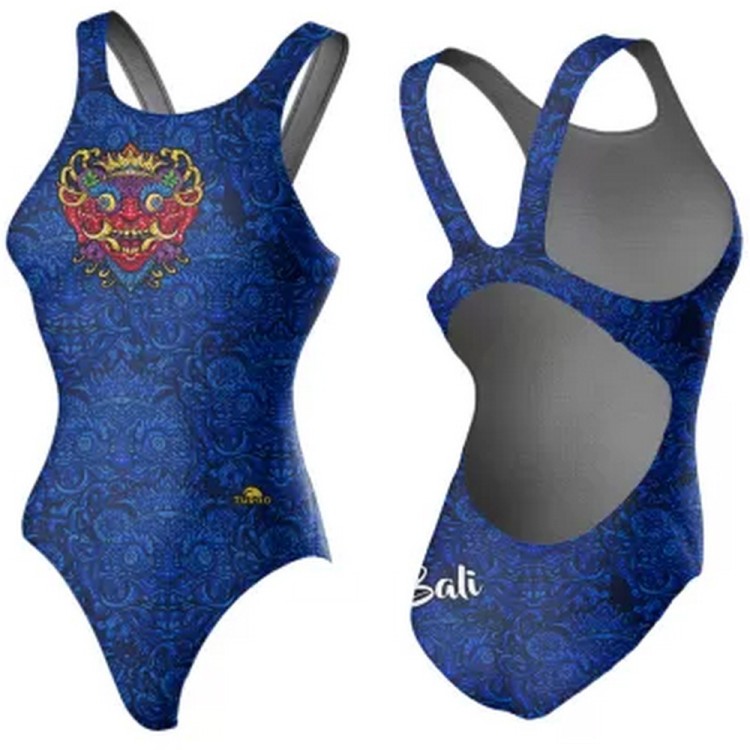 Turbo Swimming Swimsuit Womens Wide Strap Bali Supermask 8311281