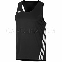 Adidas Camiseta Sin Mangas de Boxeo (Puñetazo Base) De Color Negro V14118