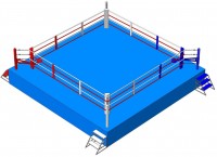 Green Hill Боксерский Ринг на Помосте AIBA 7.8x7.8 (6.1x6.1) BRO-5701a