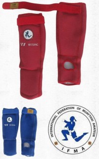 Wesing MMA Shin Instep Guards IFMA 1509A1