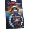 Opro Защита Зубов Однорядная Капа Platinum BK/OR