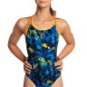 Madwave Junior Swimsuits for Teen Girls Crossback PBT A3 M1403 07