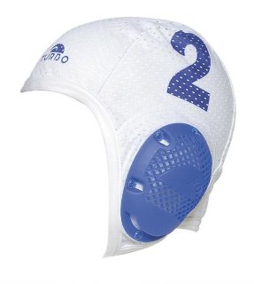 Turbo Water Polo Cap New Generation with Number 97423