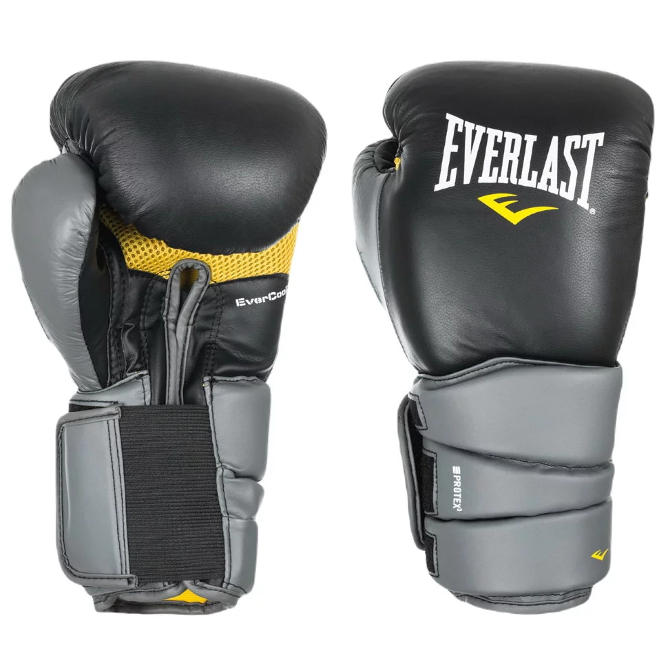 Everlast Boxing Bag Gloves Protex3 EverGel Hook & Loop EVPT3TG