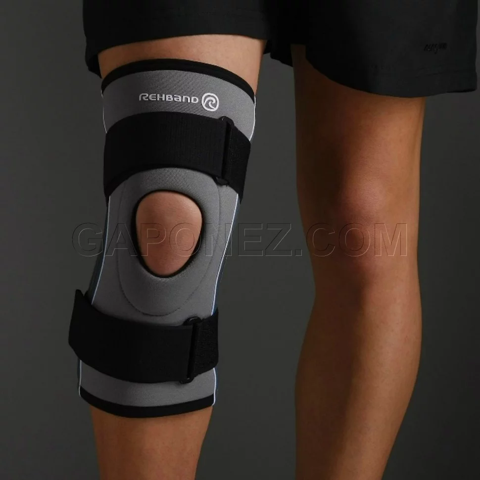 Rehband 7782 Knee Support with Relieving Pad Core Line Large, 5mm 