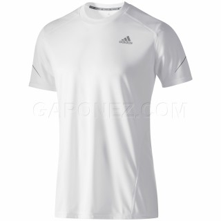 Adidas Футболка Sequencials Climacool Run Short Sleeve Белый Цвет Z21719