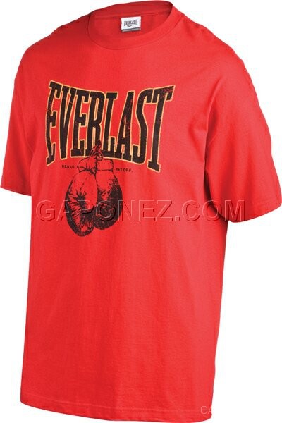 Everlast Top SS T-Shirt Hanging Gloves Graphic TS 96