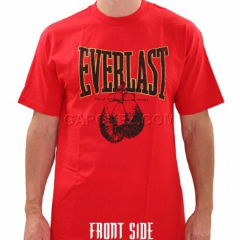 Everlast Top SS T-Shirt Hanging Gloves Graphic TS 96 