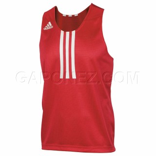Adidas Camiseta Sin Mangas de Boxeo (Clubline) Rojo Color 055398