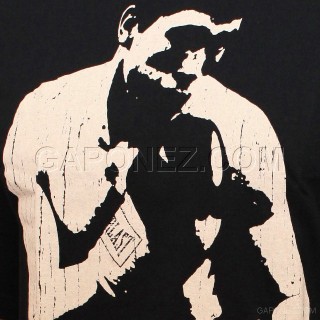 Everlast 上衣短袖T 恤拳击手剪影 ETS 1 NV