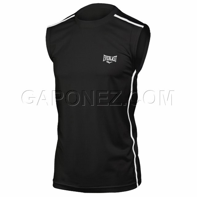 Everlast Top SS T-shirt Poly Muscle EVTS71 BK