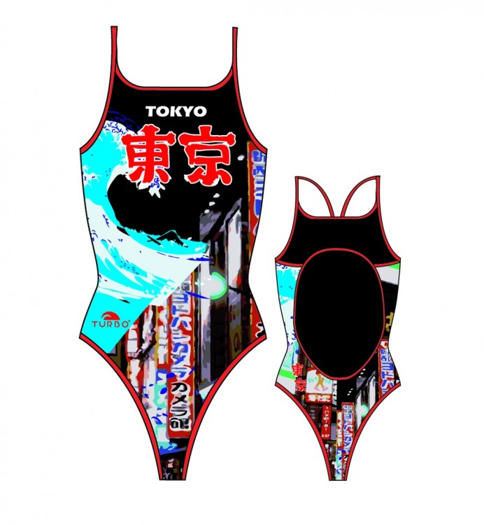 Turbo Спортивное Плавание Купальник Tokyo 892022
