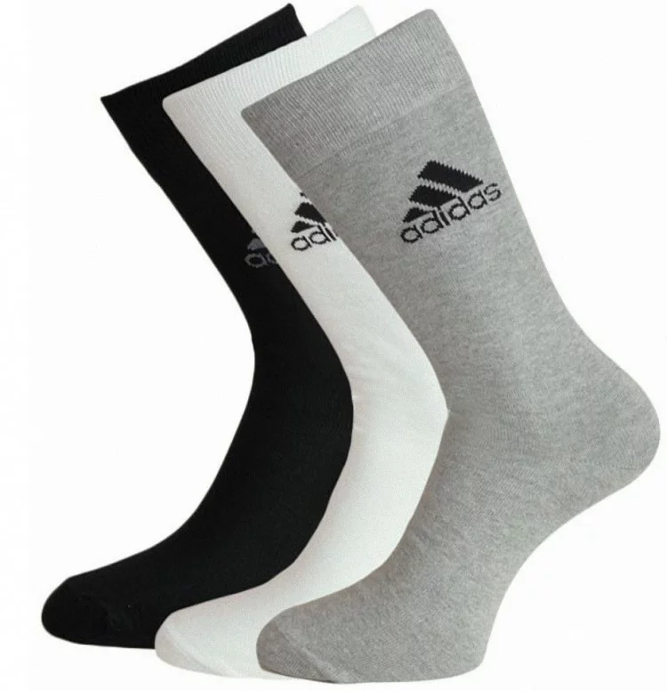 Adidas Thin Corporate Crew Fusion E17637 Socks | in 1 Apparel from Sport Gear