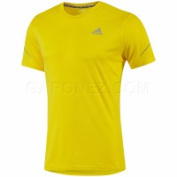 Adidas Футболка Sequencials Climacool Run Short Sleeve Ярко-Желтый Цвет Z21703