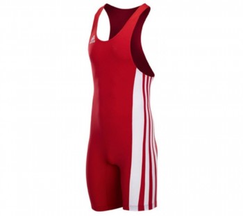 Adidas Wrestling Wrestler Suit (Clubline) Red Color 055395 