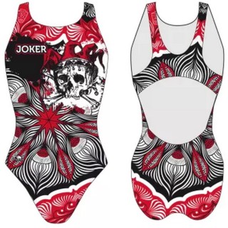 涡轮女式宽肩带泳衣 波死亡小丑 83100129