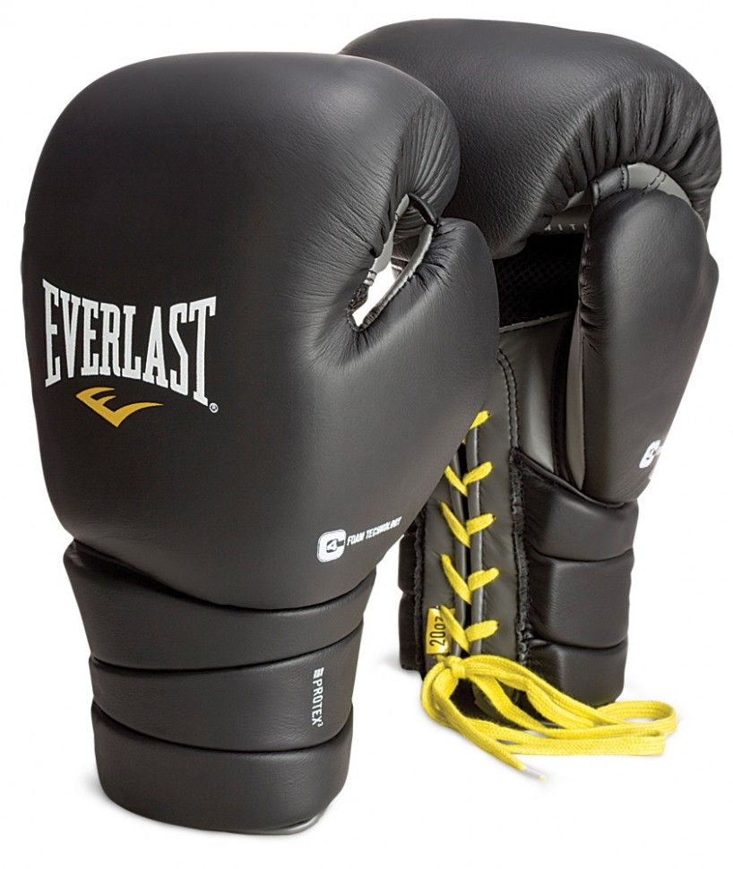 Everlast Unisex Leder Pro 3 Boxen Handschuhe 