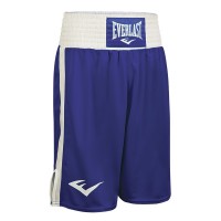 Everlast Pantalones Cortos de Boxeo Tradicional Color Azul EVEPAT 3652 NV