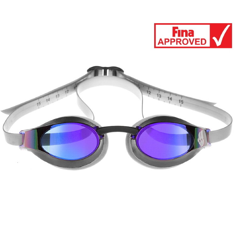 Madwave Gafas de Carreras de Natación X-Mirar Arcoiris M0454 06