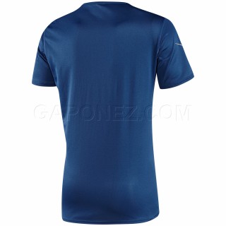 Adidas Футболка Sequencials Climacool Run Short Sleeve Темно-Синий Цвет Z21714