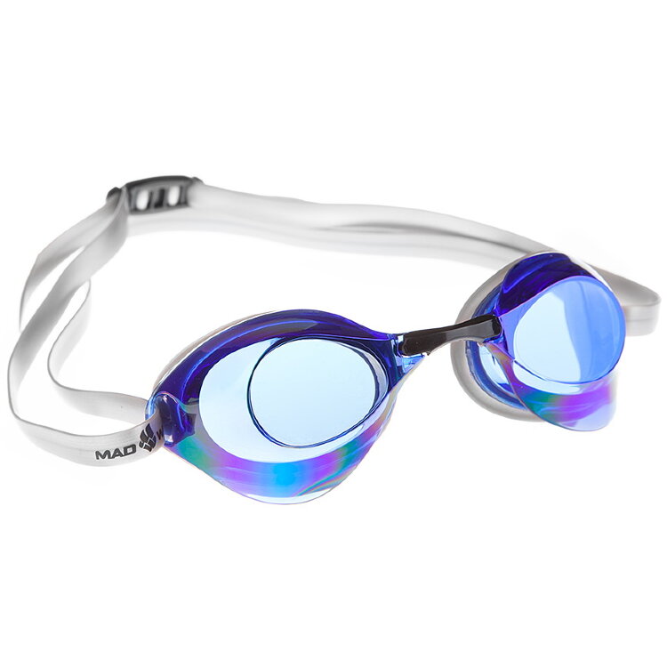 Madwave Swimming Racing Goggles Turbo Racer II Rainbow M0458 06