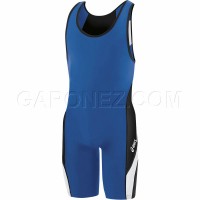 Asics Wrestling Suit Pivot Blue Color JT803-4390