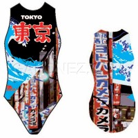 涡轮 女款水球泳衣 东京 89202