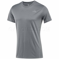 Adidas Футболка Sequencials Climacool Run Short Sleeve Серый Цвет Z21717