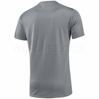 Adidas Футболка Sequencials Climacool Run Short Sleeve Серый Цвет Z21717