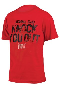 Everlast Top SS T-Shirt Mommy Said to Knock You EVTS21 