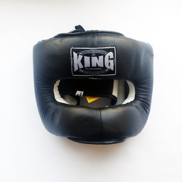 King Casco de Boxeo con Parachoques KHGPT