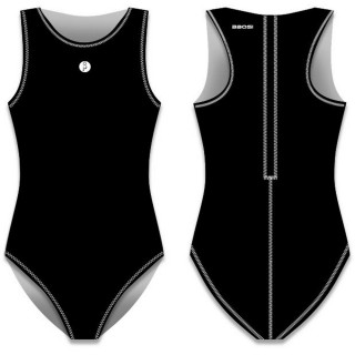 Bbosi 水球泳衣 舒适黑色 HZGA1