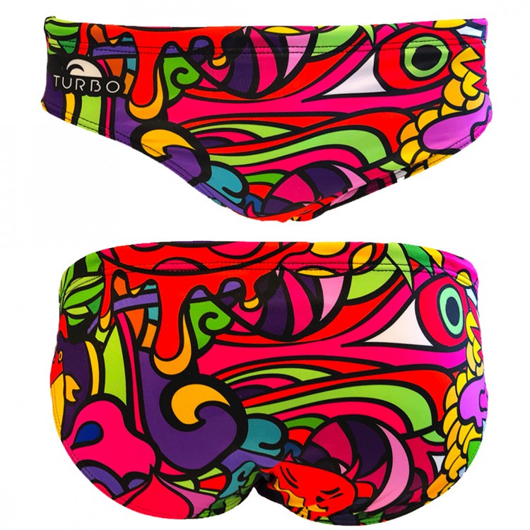 Turbo Water Polo Swimsuit Crazy Jungle 730564