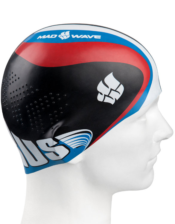 Madwave 游泳硅胶帽赛车 RUS M0532 01