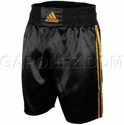 Adidas Pantalones Cortos de Boxeo Multi adiSMB01 BK/GD de Gaponez Sport Gear