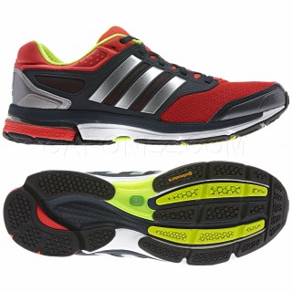 Adidas Легкая Атлетика Обувь Беговая Supernova Solution 3 Красный/Серебристый Металлик Цвет G97413