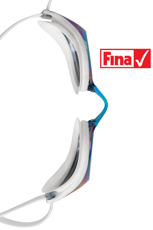Madwave Gafas de Carreras de Natación Rompe Récords Arcoíris M0454 03