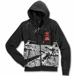 Adidas Originals Ветровка Star Wars Craft Hooded Flock Track Top P99572