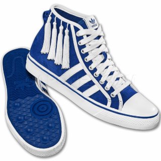 Adidas Originals Обувь Jeremy Scott Nizza Shoes Белый/Синий/Серебряный G16154