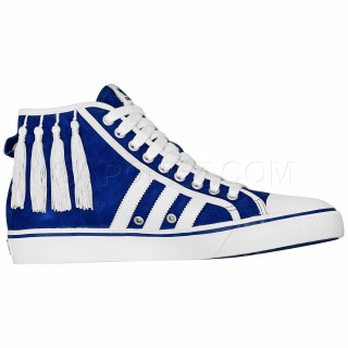 Adidas Originals Обувь Jeremy Scott Nizza Shoes Белый/Синий/Серебряный G16154