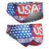 Turbo Water Polo Swimsuit Usa Painting 730325