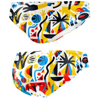 涡轮水球泳衣 巴塞罗那艺术 732047