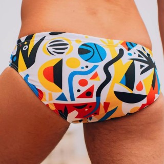 涡轮水球泳衣 巴塞罗那艺术 732047