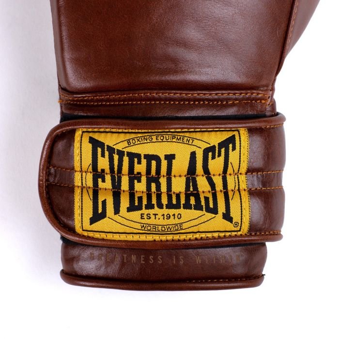 Everlast 拳击训练手套 1910 专业对打钩环 ECHL