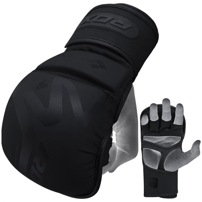 RDX Martial Arts Gloves T15 Noir Sparring GSR-T15MB