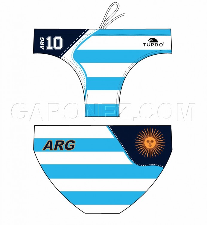 Turbo Water Polo Swimsuit Argentina 10 79317