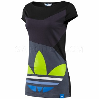 Adidas Originals Футболка Trefoil Colorblock Tee P03764