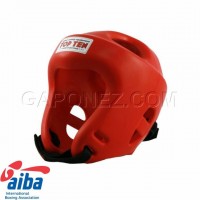 Top Ten Боксерский Шлем Файт AIBA Красного Цвета 4060-4