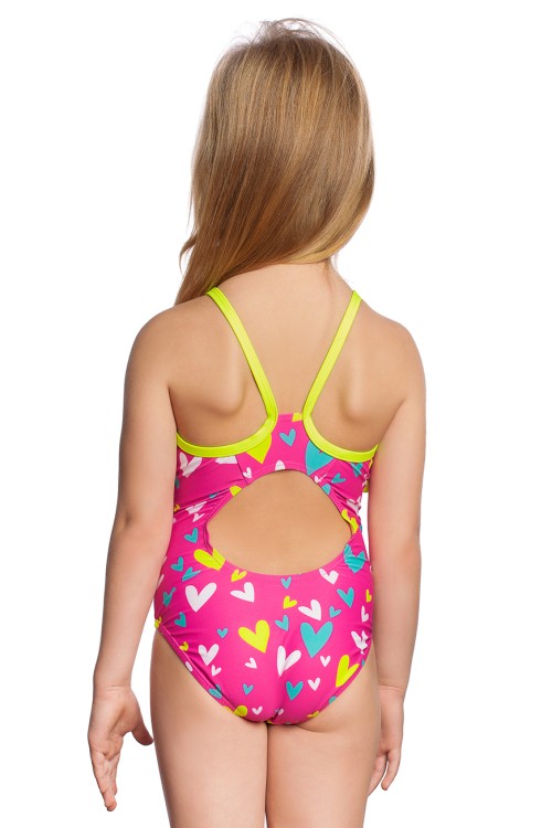 Madwave Children's One-Piece Swimsuit for Girls Lily O8 M0191 06